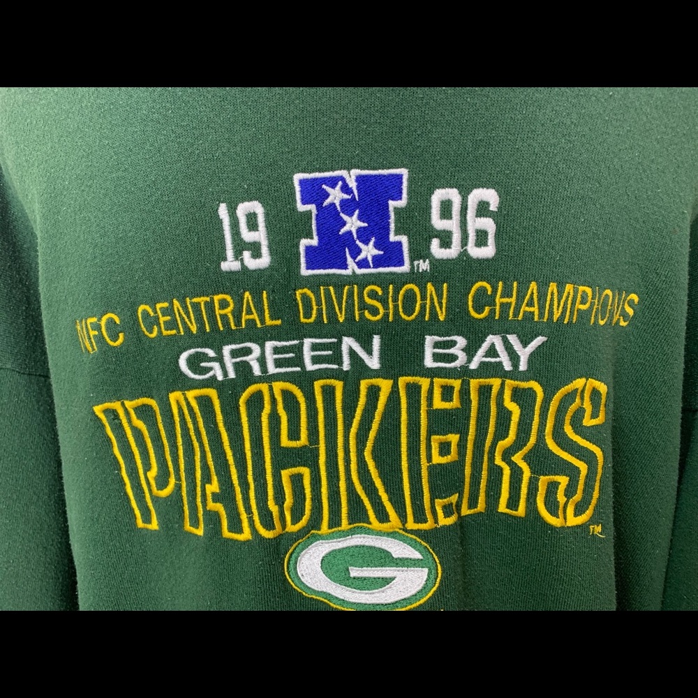 Green Bay Packers Vintage Division Champions Sz Xl Gem